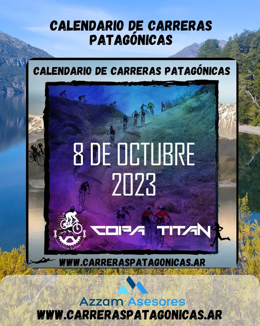 Flyer de Copa Titán 2023