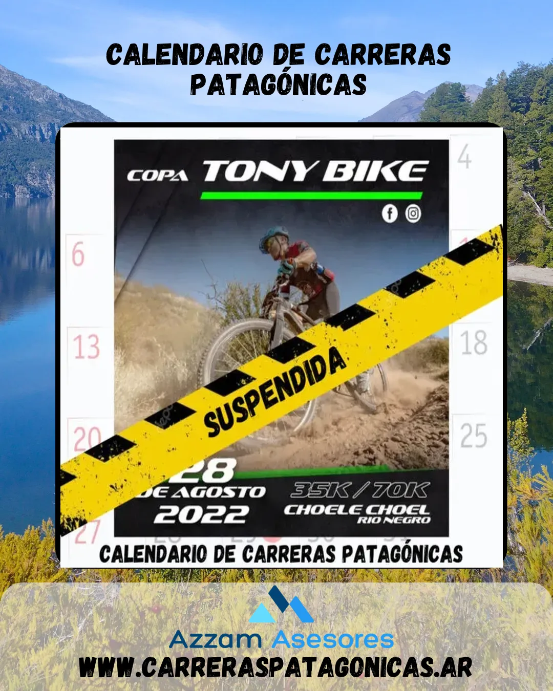 Flyer de COPA TONY BIKE 2022