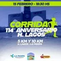 Flyer de Corrida 114° Aniversario H. Lagos 2025