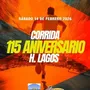 Flyer de Corrida 115 Aniversario de H. Lagos 2026