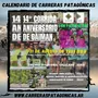 Flyer de Corrida Aniversario de Gaiman 2023
