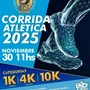Flyer de Corrida Atlética Hispano Americano 2025