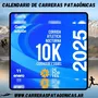 Flyer de Corrida Atlética Nocturna Ciudad de Esquel 2025