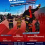 Flyer de Corrida Bomberil y Comunitaria 2026