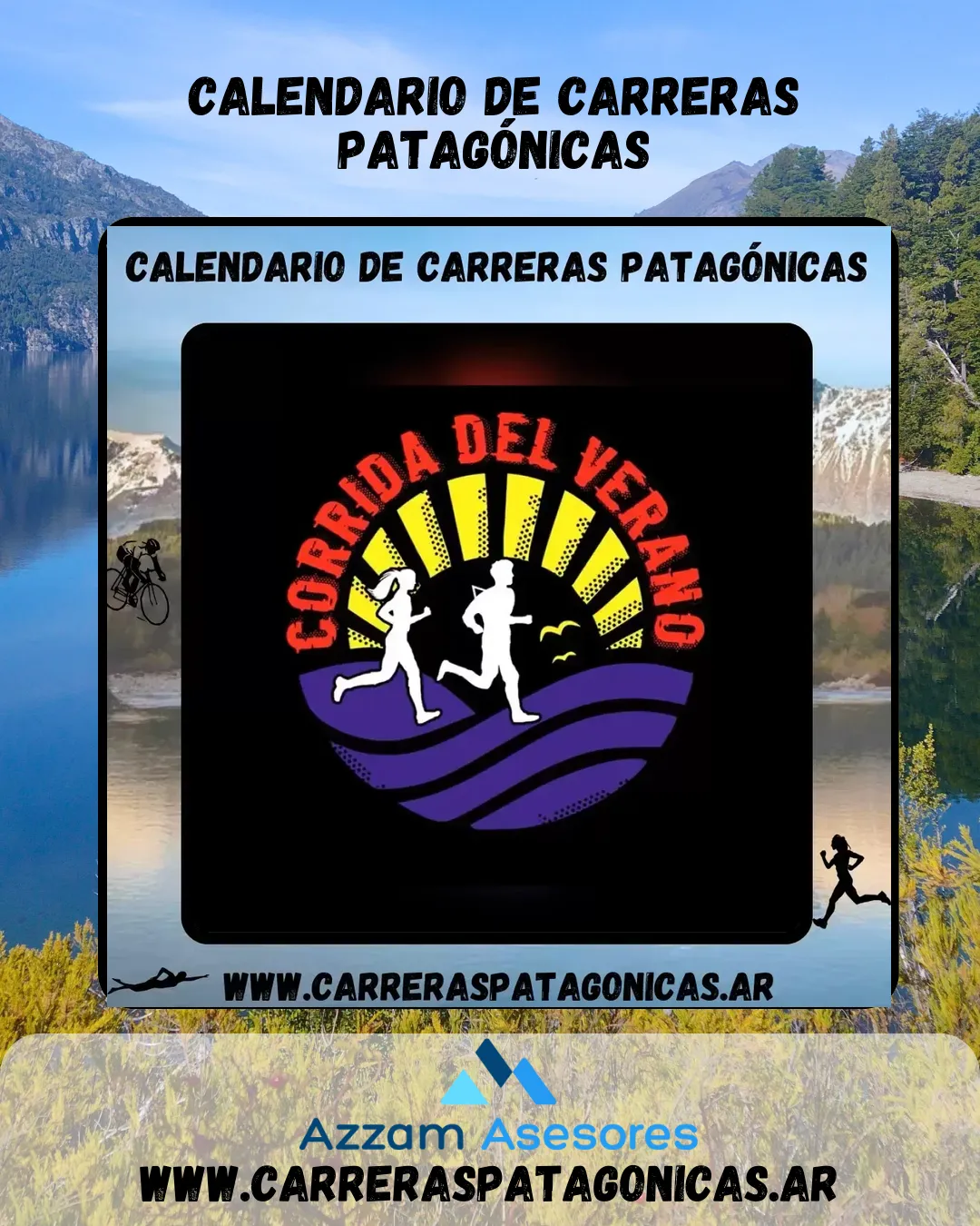 Flyer de Corrida del Verano 2025