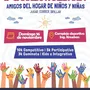 Flyer de Corrida Solidaria Amigos del Hogar de Niños y Niñas 2025