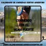 Flyer de Corriendo con el Alma Fuerte 2024