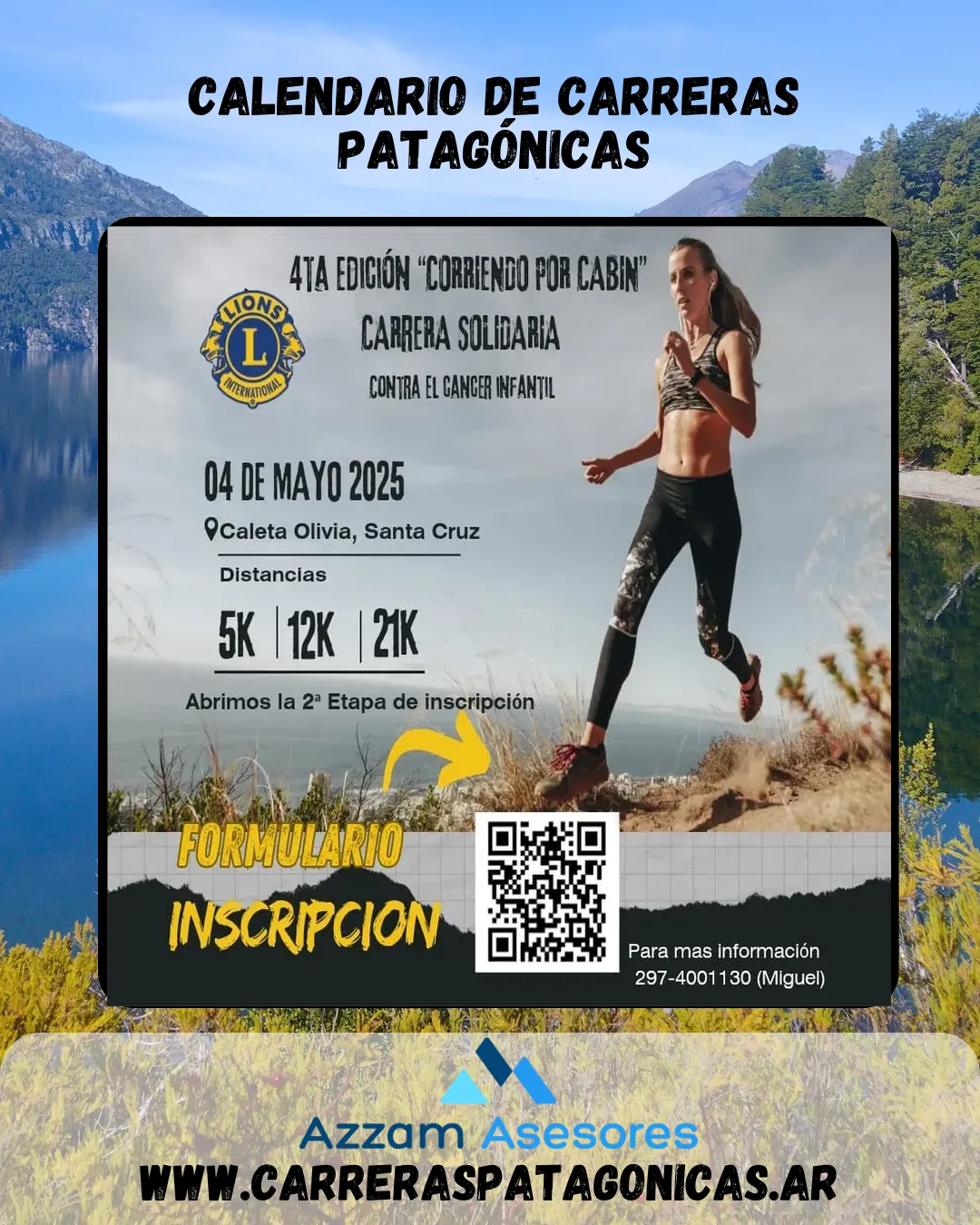 Flyer de Corriendo por Cabin 2025