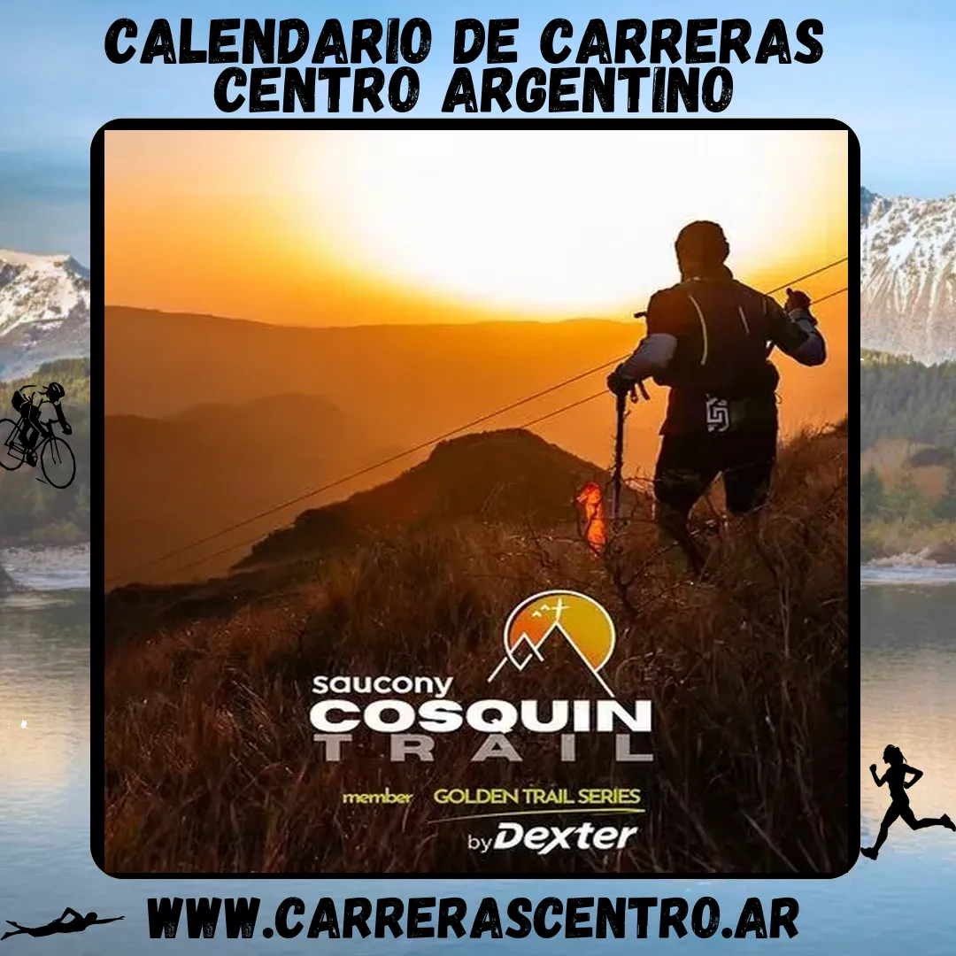 Flyer de Cosquín Trail 2025