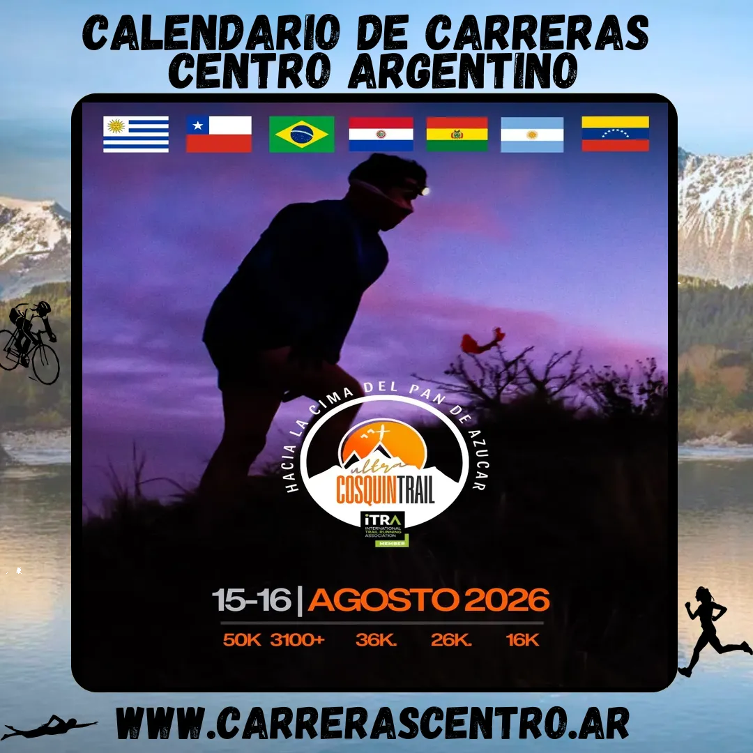 Flyer de Cosquin Ultra Trail 2026