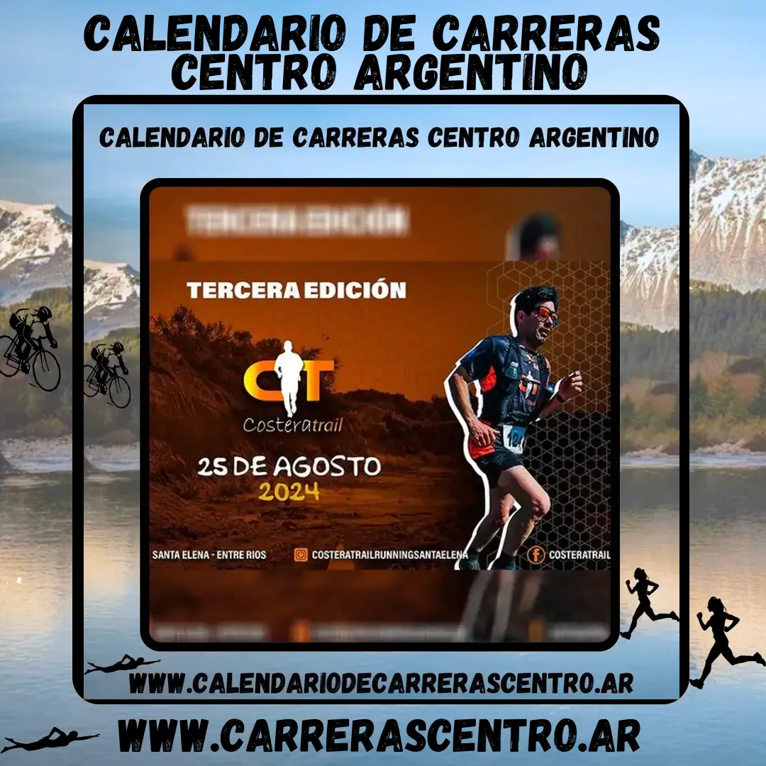Flyer de Costera Trail 2024