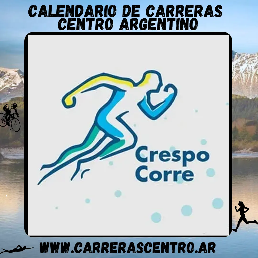 Flyer de Crespo Corre 2024
