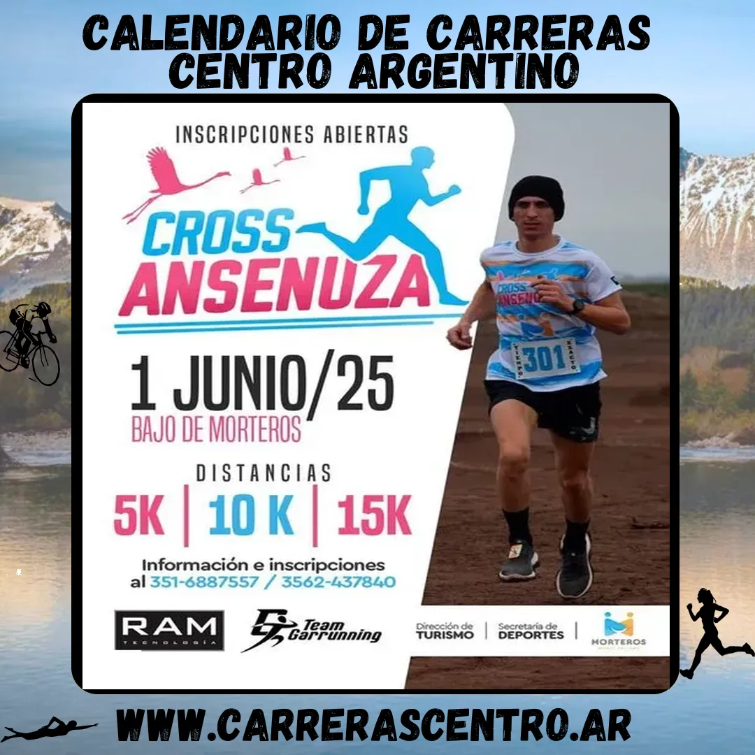 Flyer de Cross Ansenuza 2025
