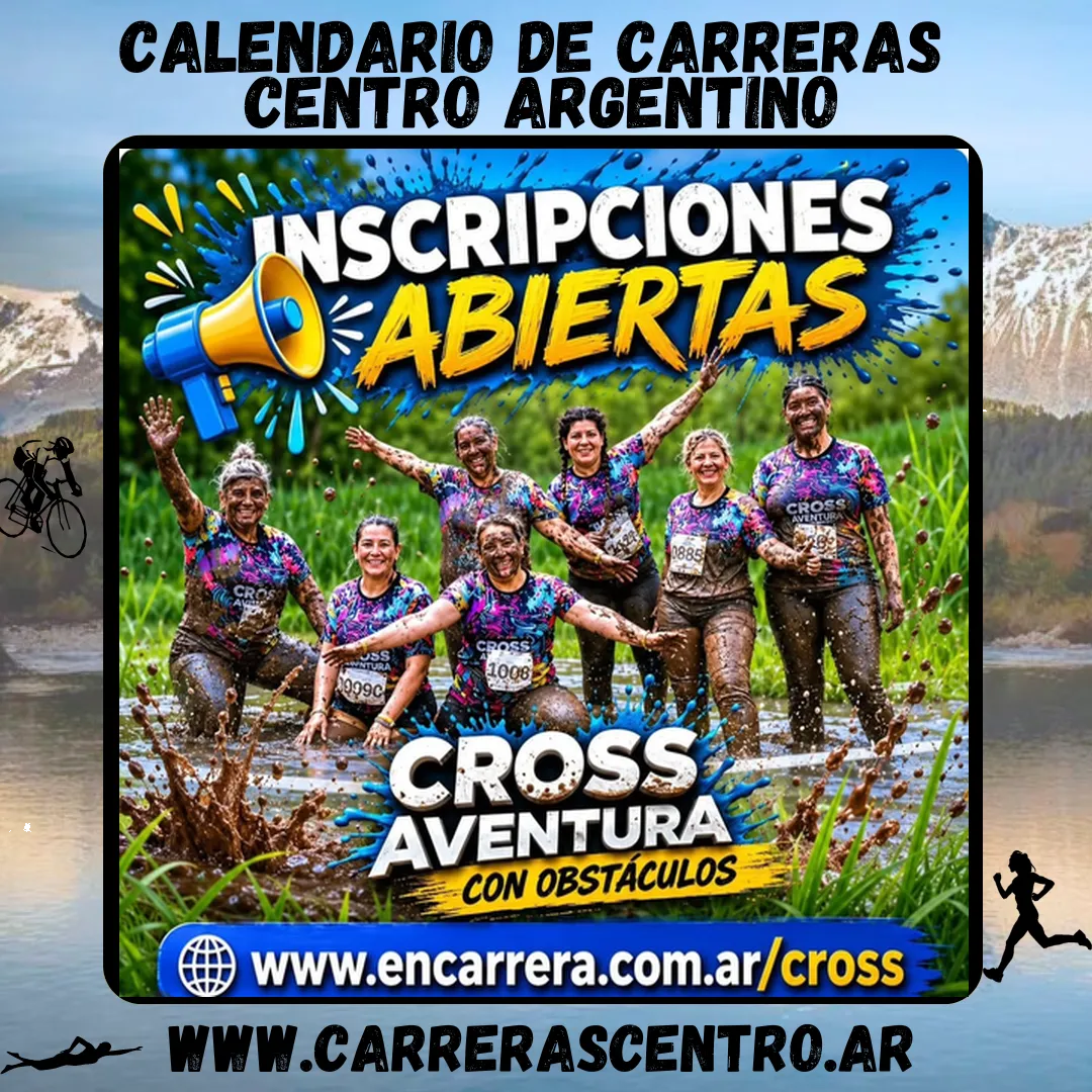 Flyer de Cross Aventura con Obstáculos 2026