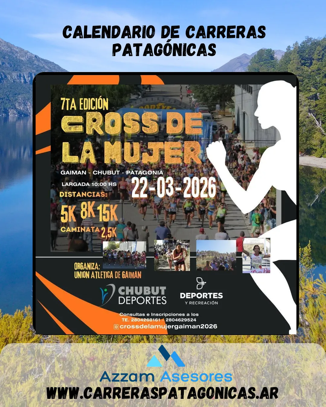 Flyer de Cross de la Mujer 2026