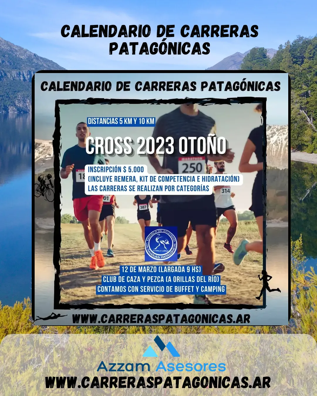 Flyer de Cross Otoño 2023