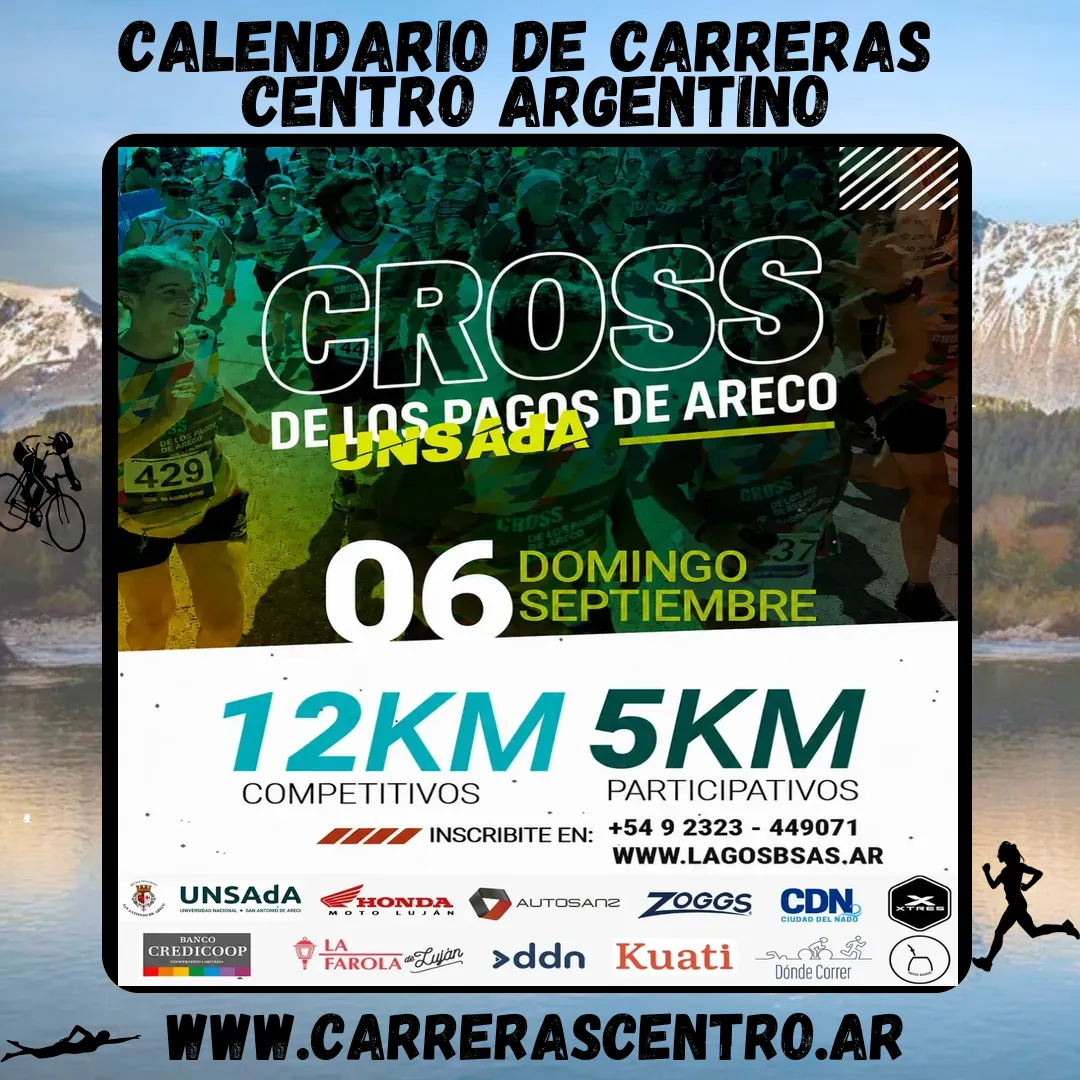 Flyer de CROSS POR LOS PAGOS DE ARECO 2026
