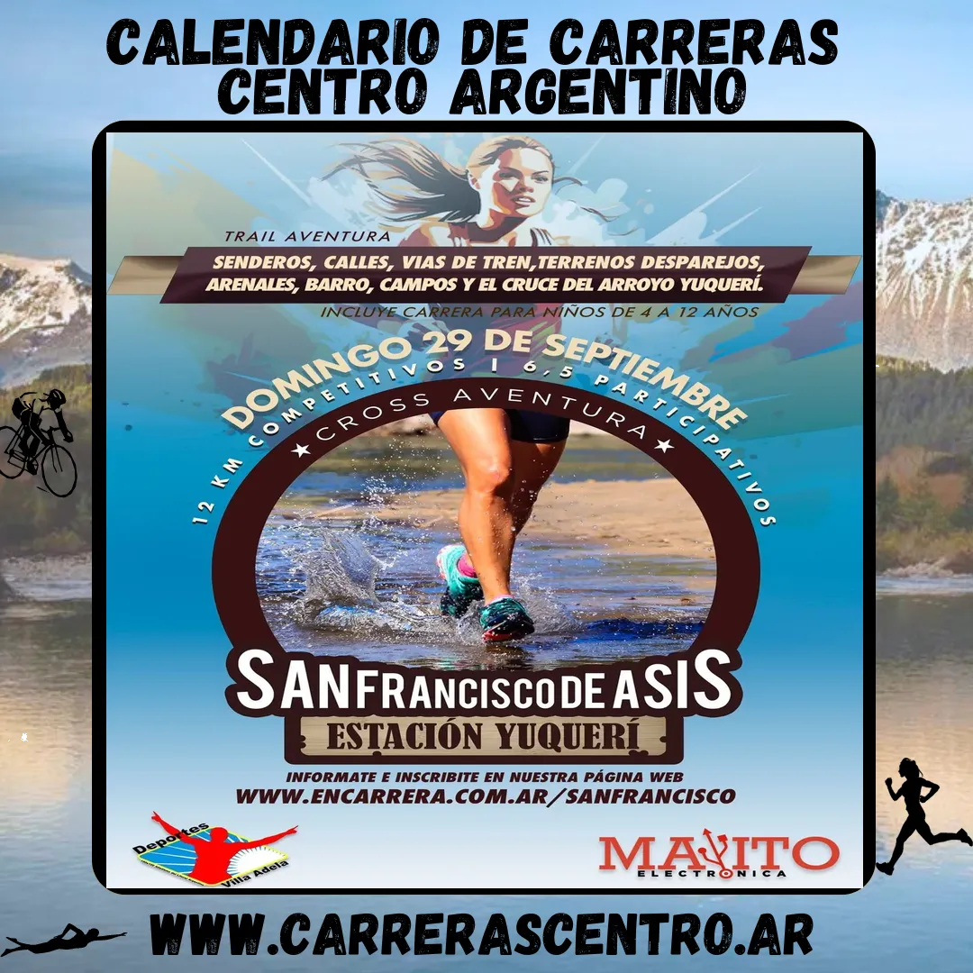 Flyer de Cross San Francisco de Asís 2024