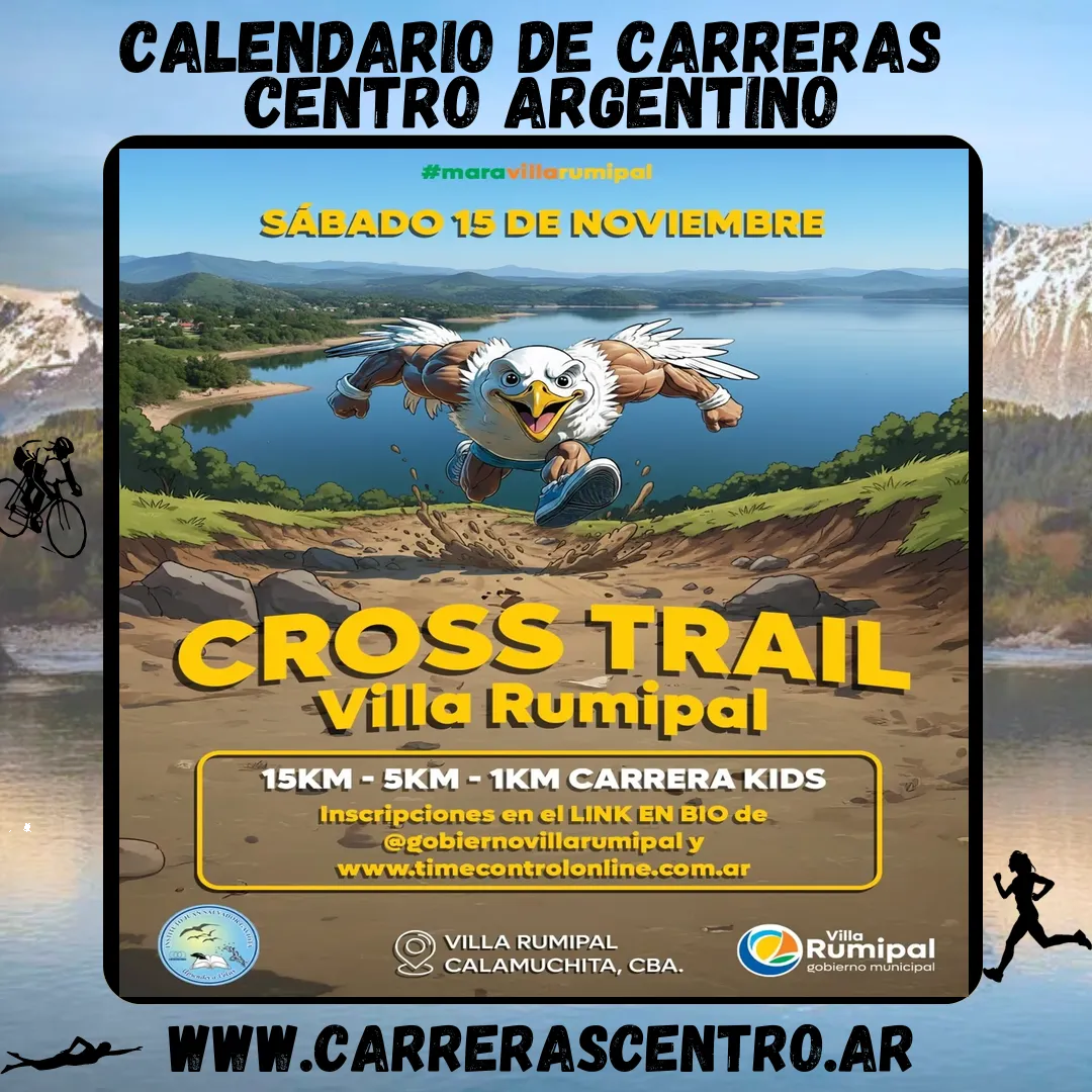 Flyer de Cross Trail Villa Rumipal 2025