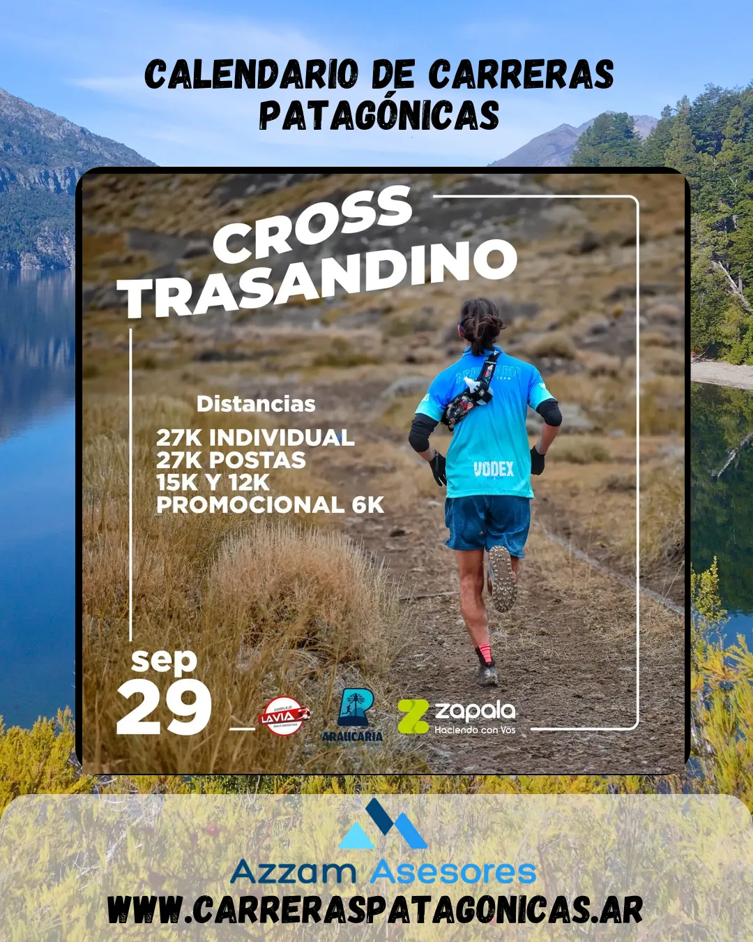 Flyer de Cross Trasandino 2024