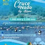 Flyer de Cruce a Nado Lago Aluminé 2026