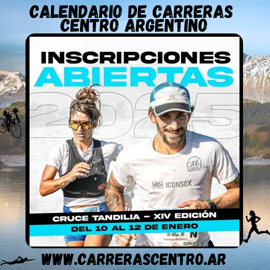 Flyer de Cruce Tandilia 2025