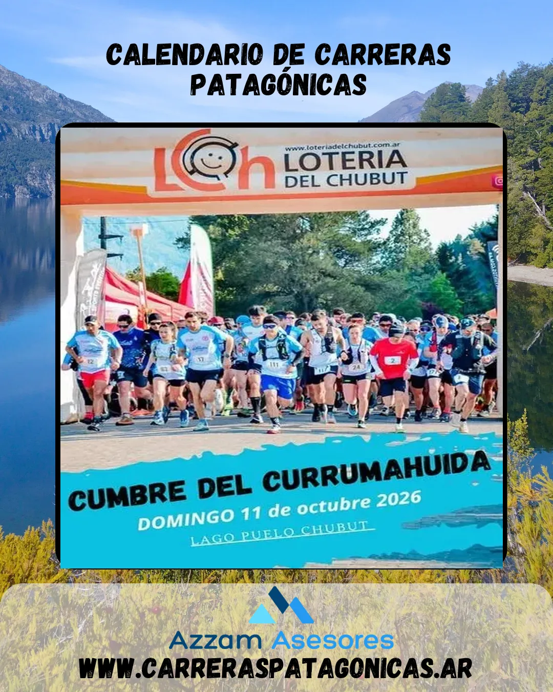 Flyer de Cumbre del Currumahuida 2026