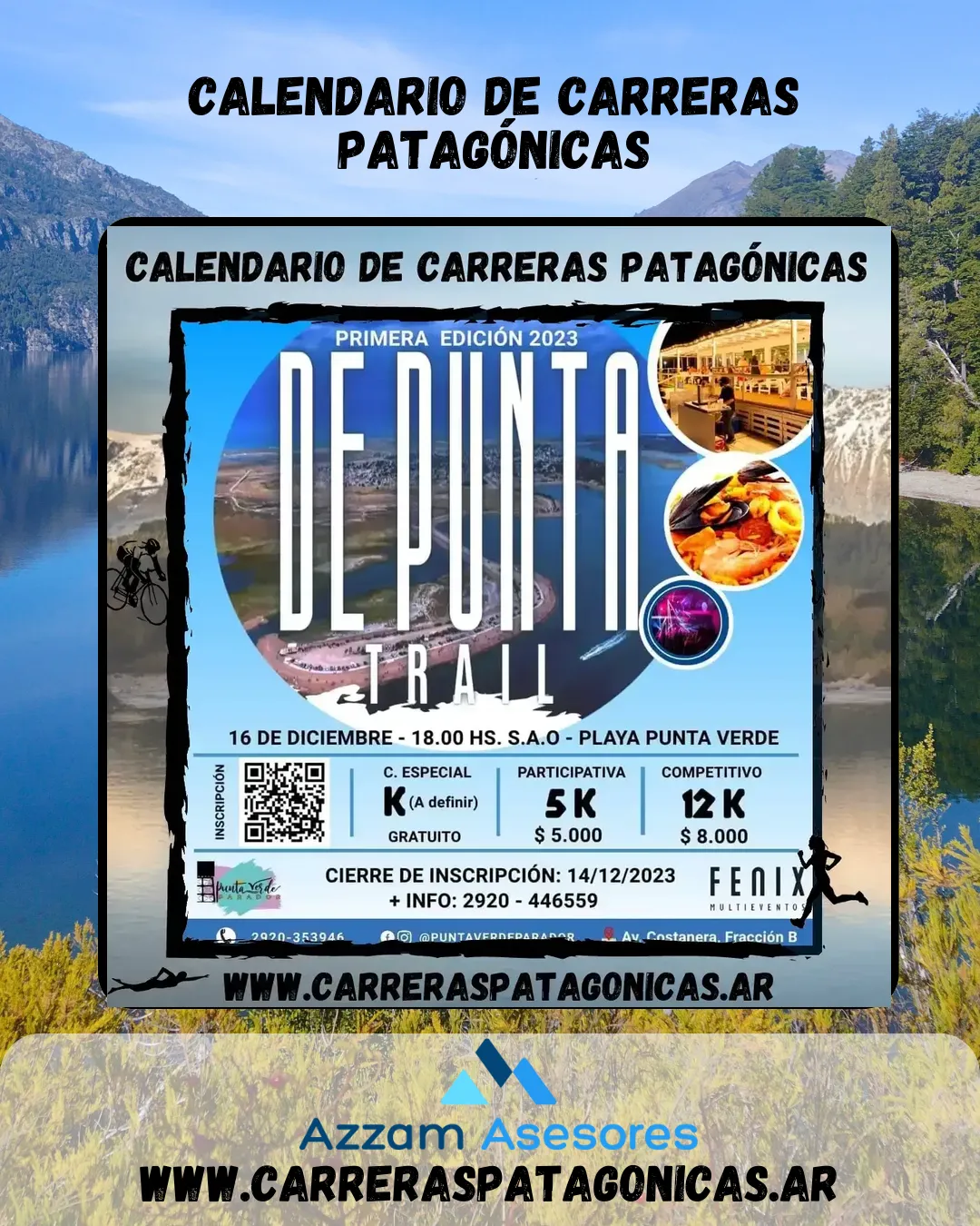 Flyer de De Punta Trail 2023