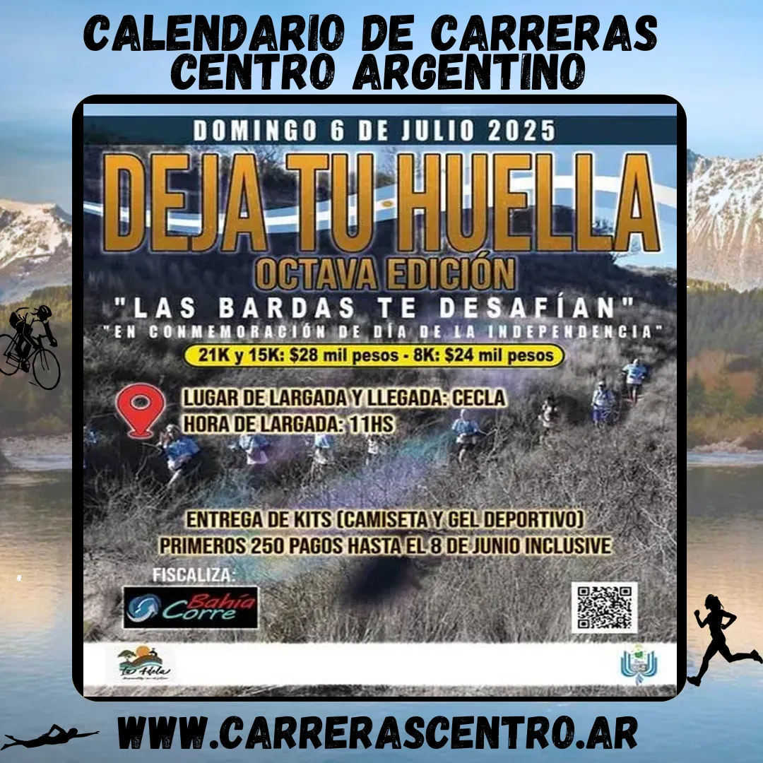 Flyer de Deja Tu Huella en la Barda 2025