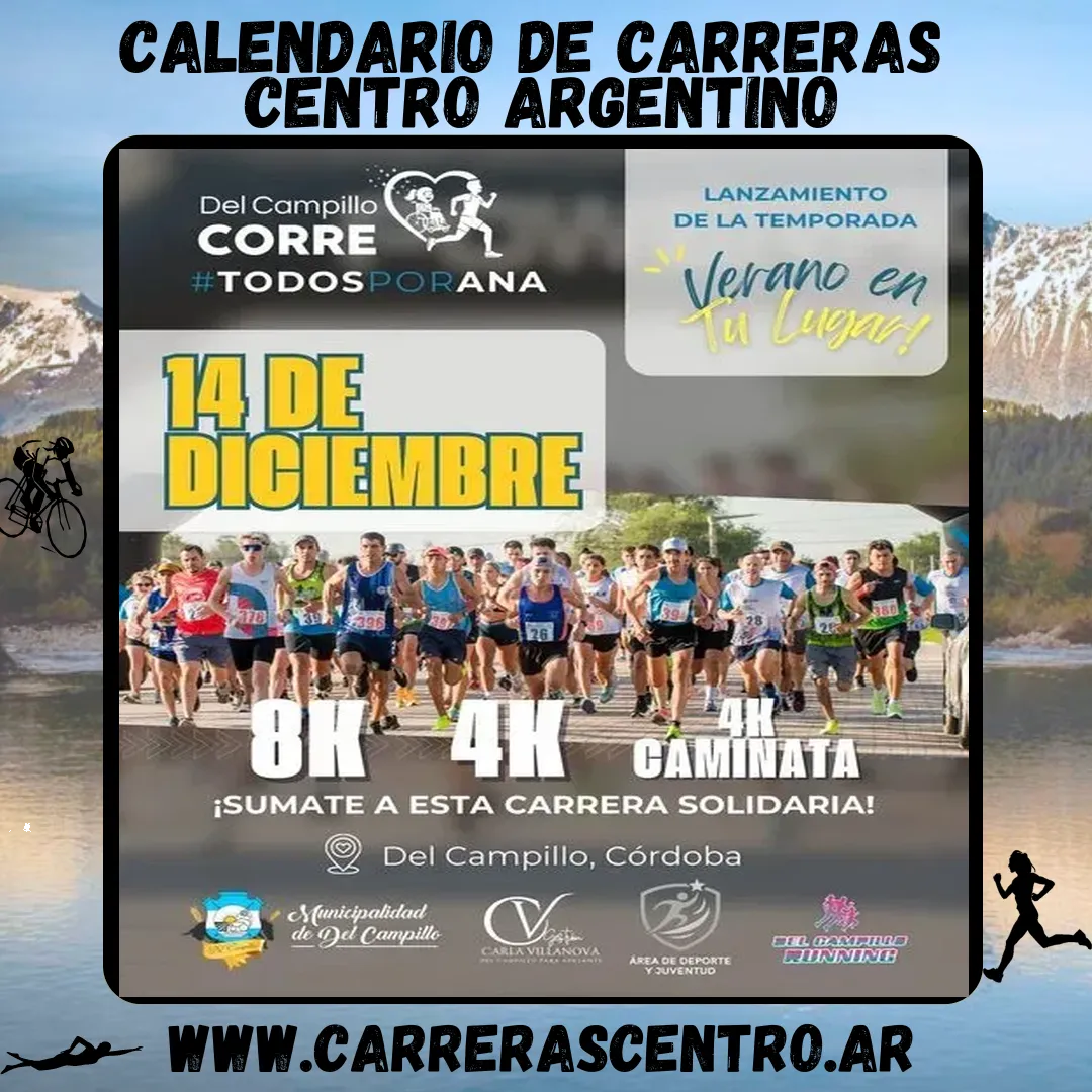 Flyer de Del Campillo Corre 2025