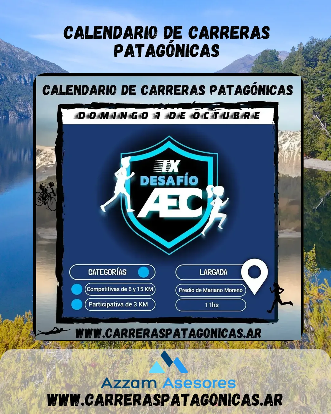 Flyer de Desafío AEC 2023