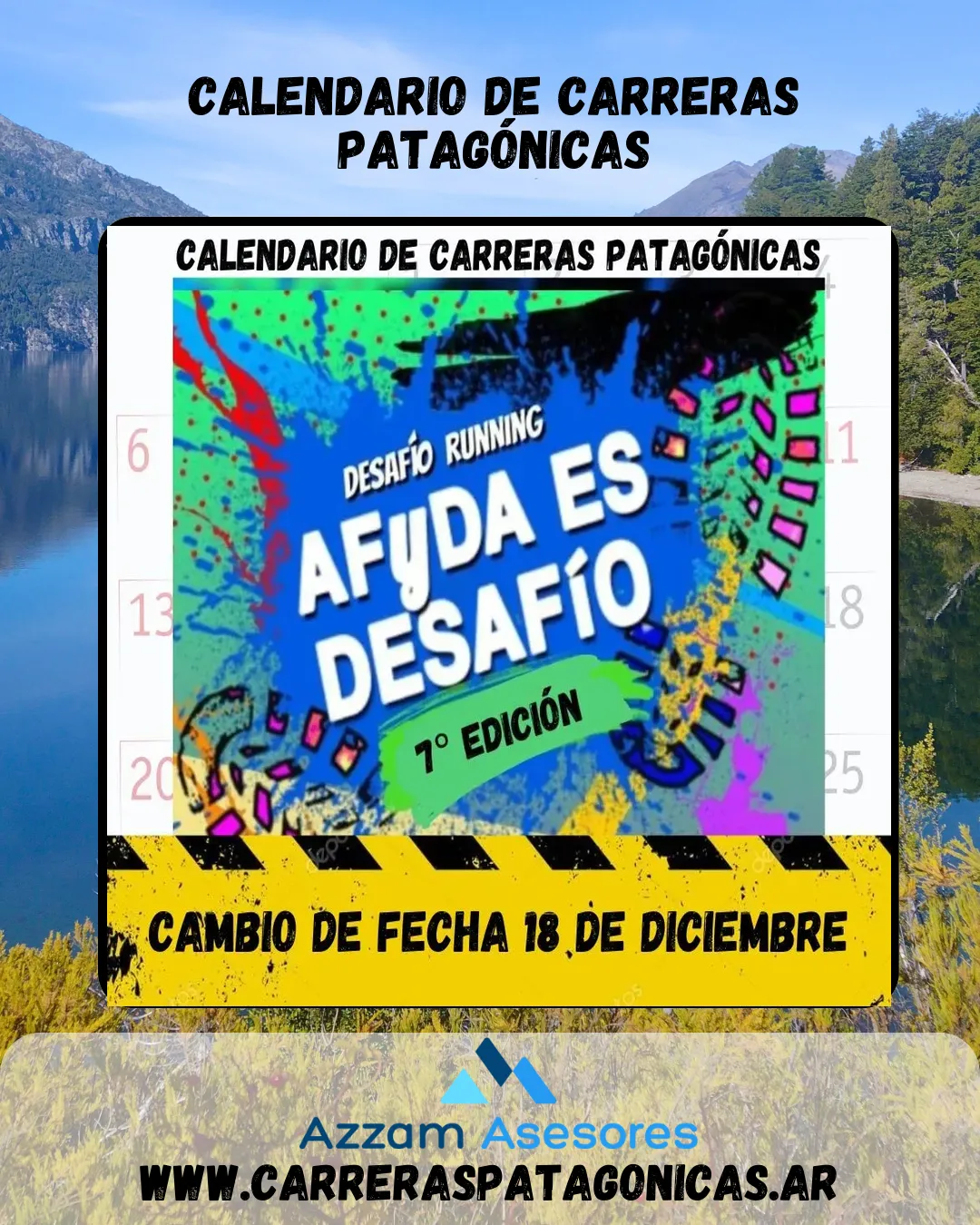 Flyer de DESAFÍO AFYDA – 7° EDICIÓN 2022