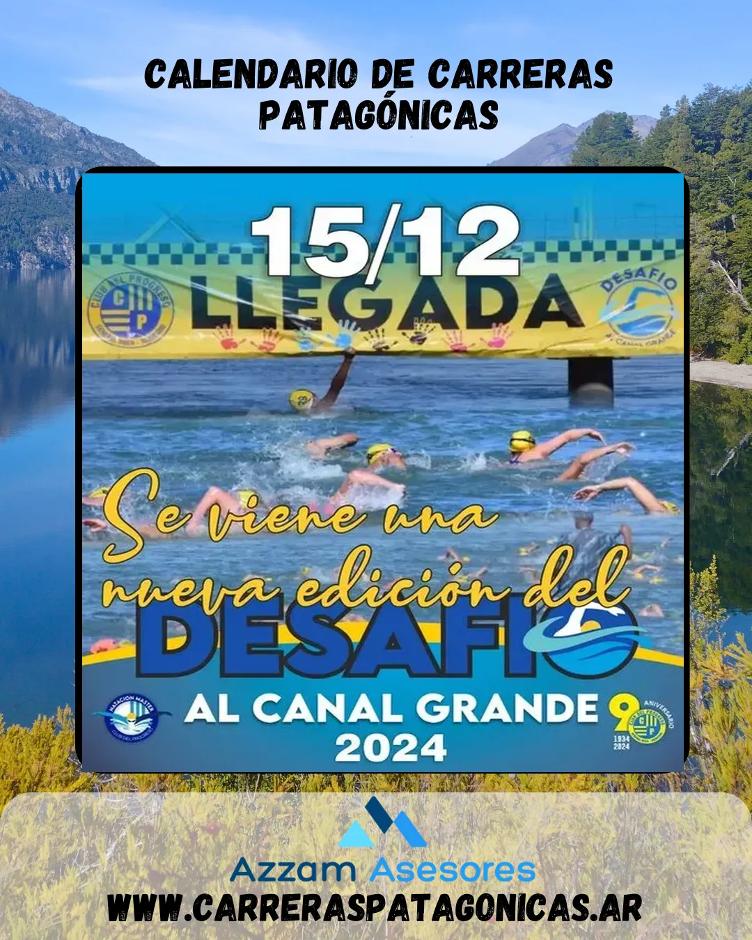 Flyer de Desafío al Canal Grande 2024