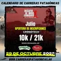 Flyer de Desafío al Indio Comahue 2023