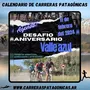 Flyer de Desafío Aniversario Valle Azul 2024
