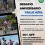 Flyer de Desafío Aniversario Valle Azul 2026