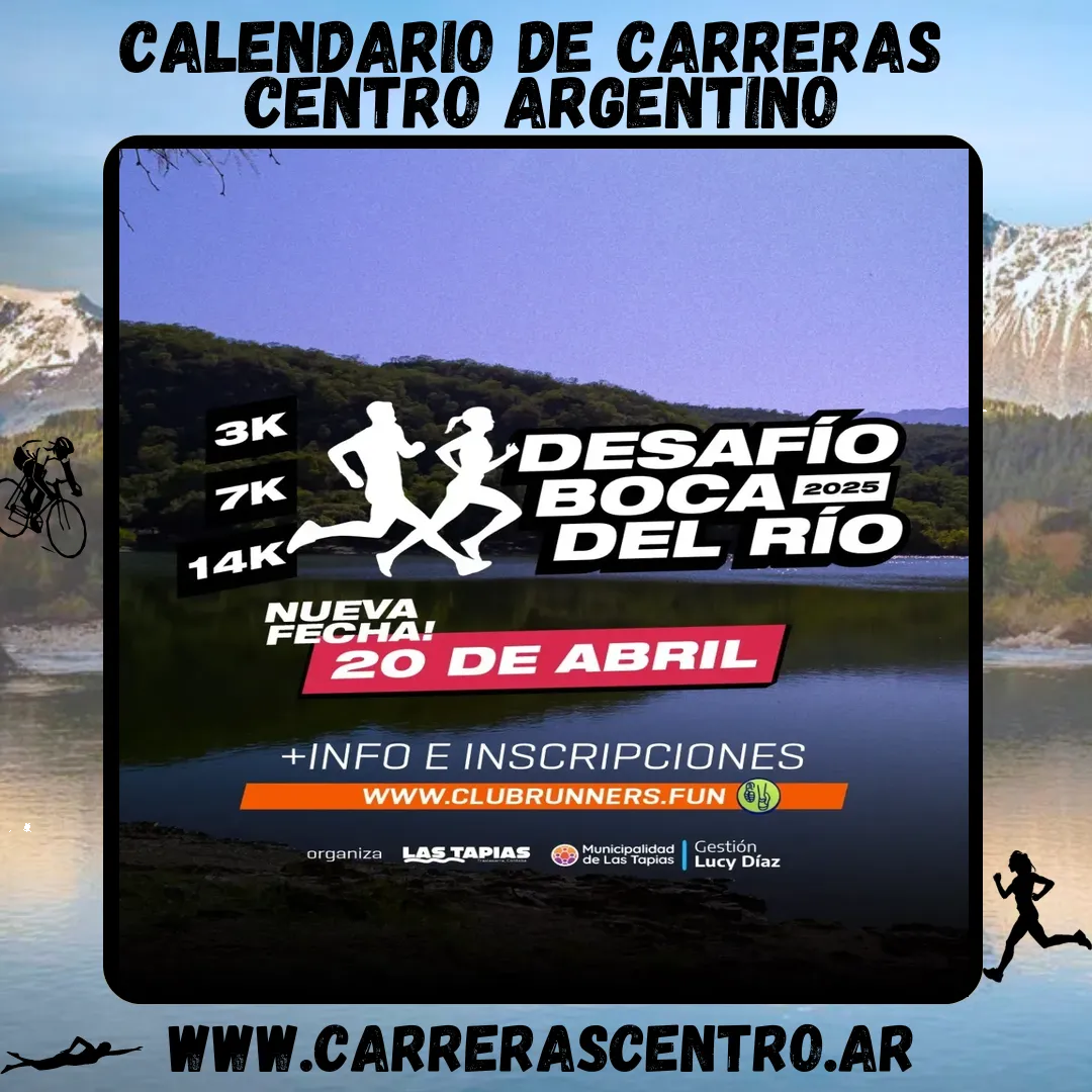 Flyer de Desafío Boca del Río 2025