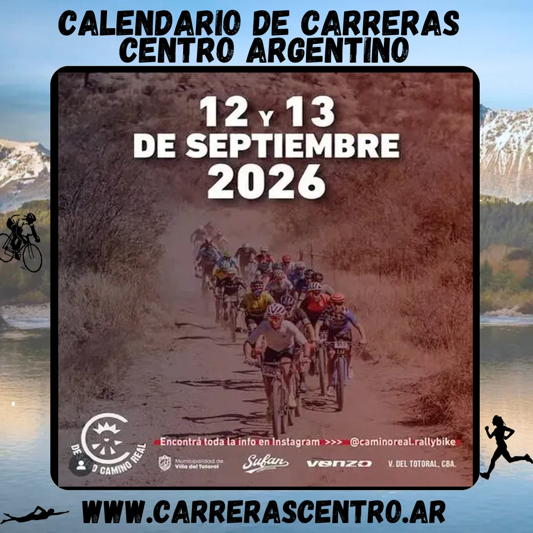 Flyer de Desafío Camino Real 2026