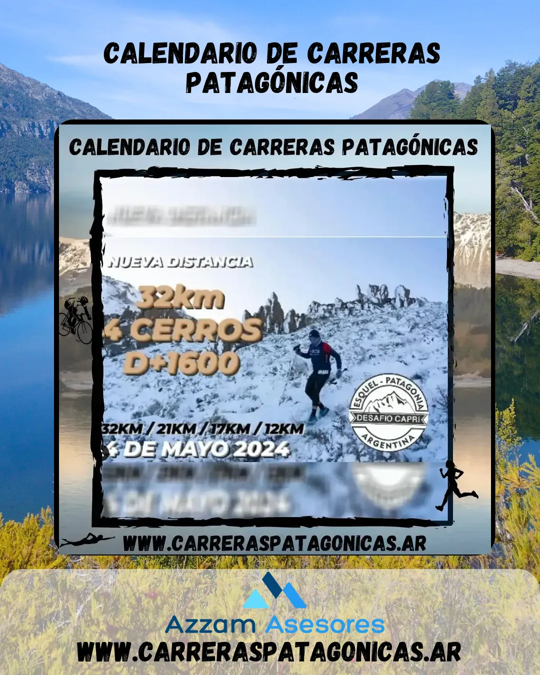 Flyer de Desafío Capri 2024