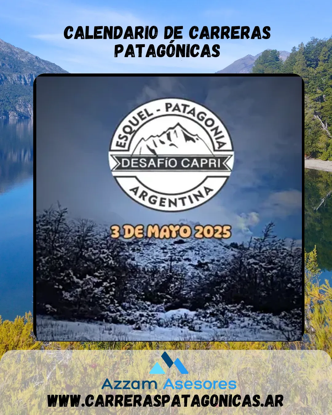 Flyer de Desafío Capri 2025