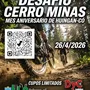 Flyer de Desafío Cerro Minas 2026