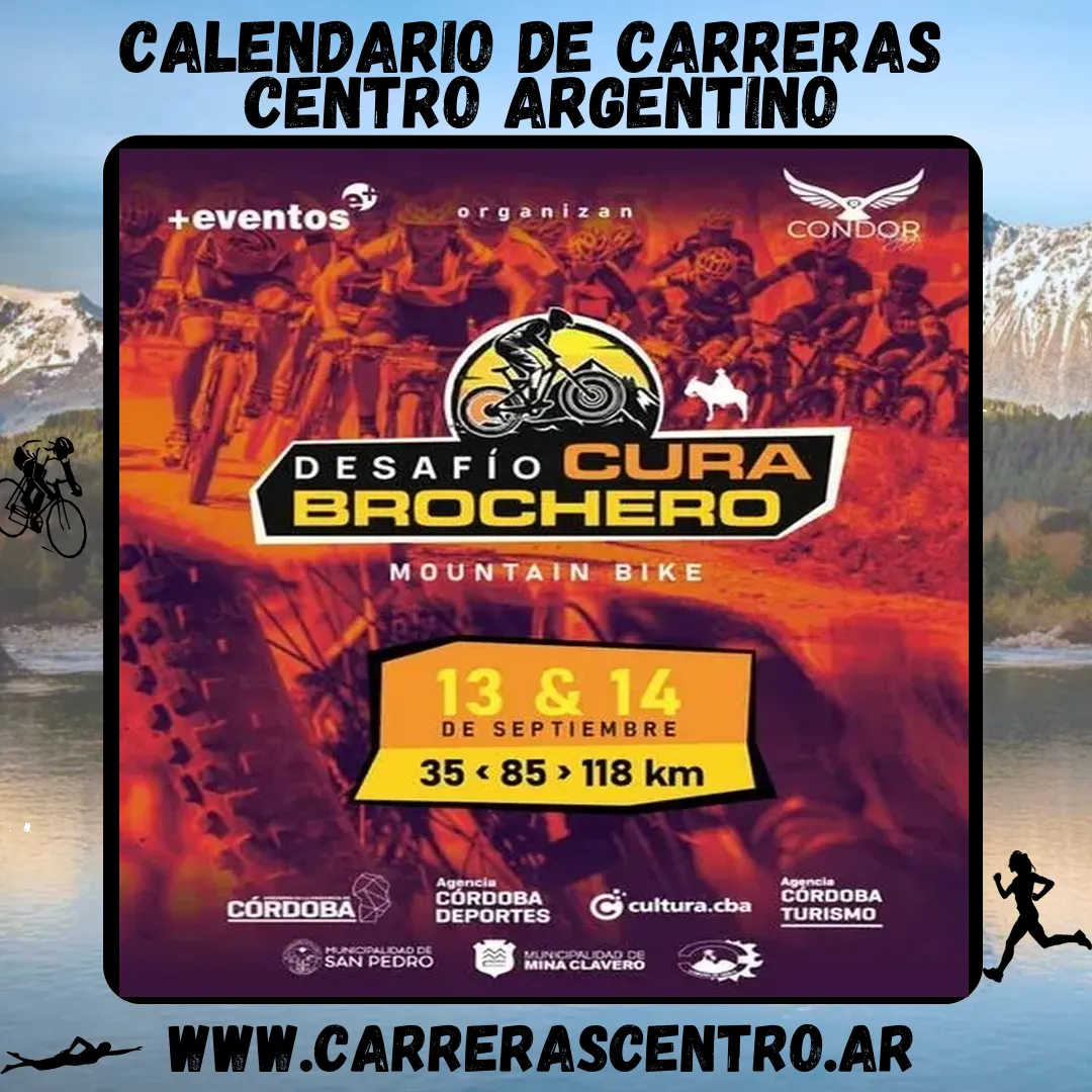 Flyer de Desafío Cura Brochero 2025