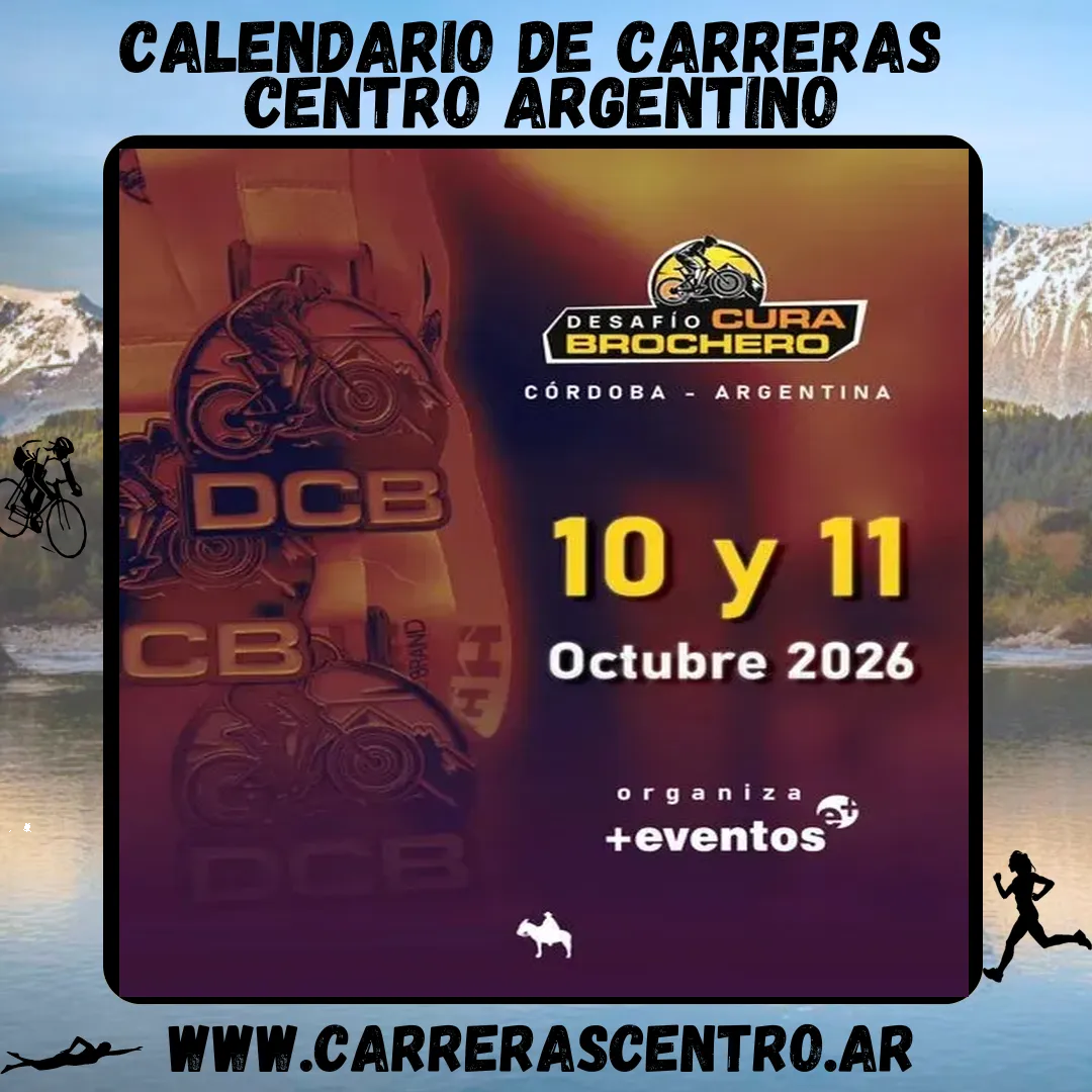 Flyer de Desafío Cura Brochero 2026