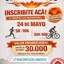 Flyer de Desafío de Fuego Running 2026