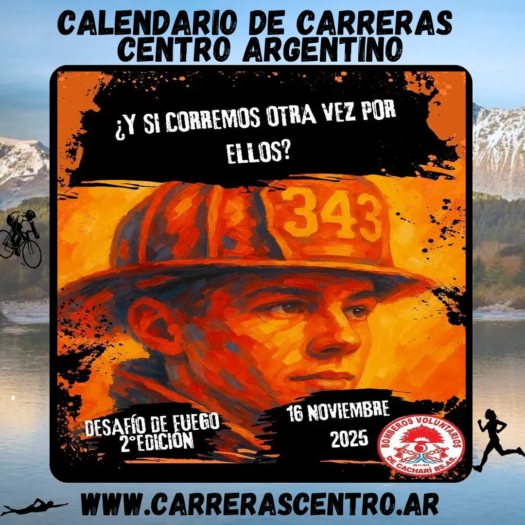 Flyer de Desafío de Fuego 2025