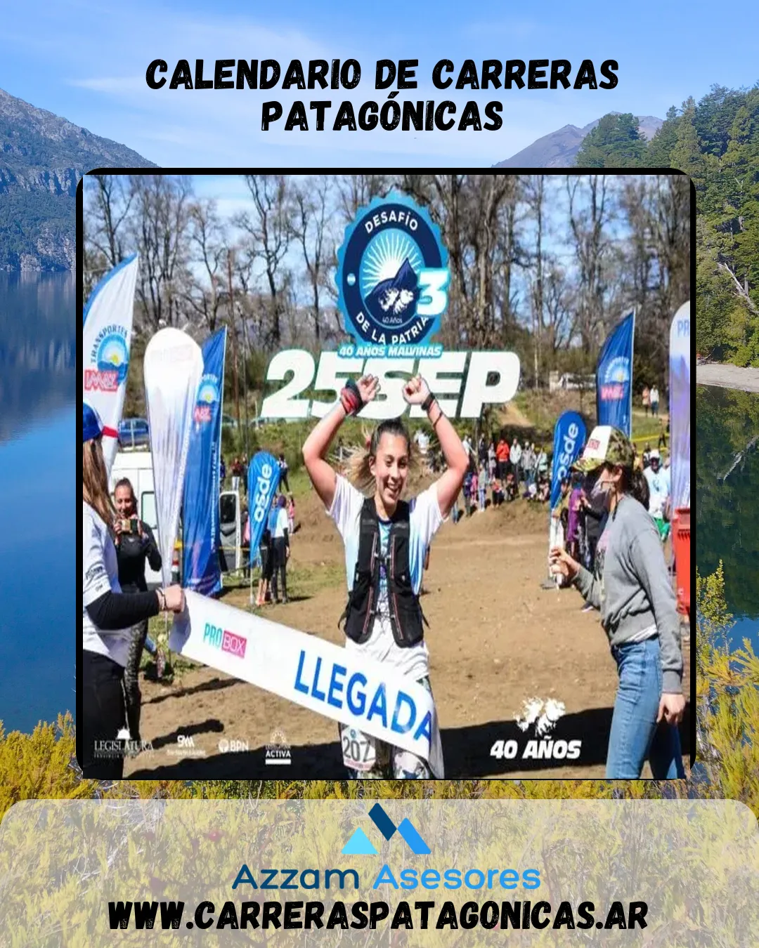 Flyer de DESAFÍO DE LA PATRIA 2022