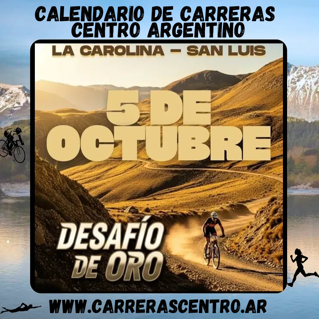 Flyer de Desafío de Oro 2025