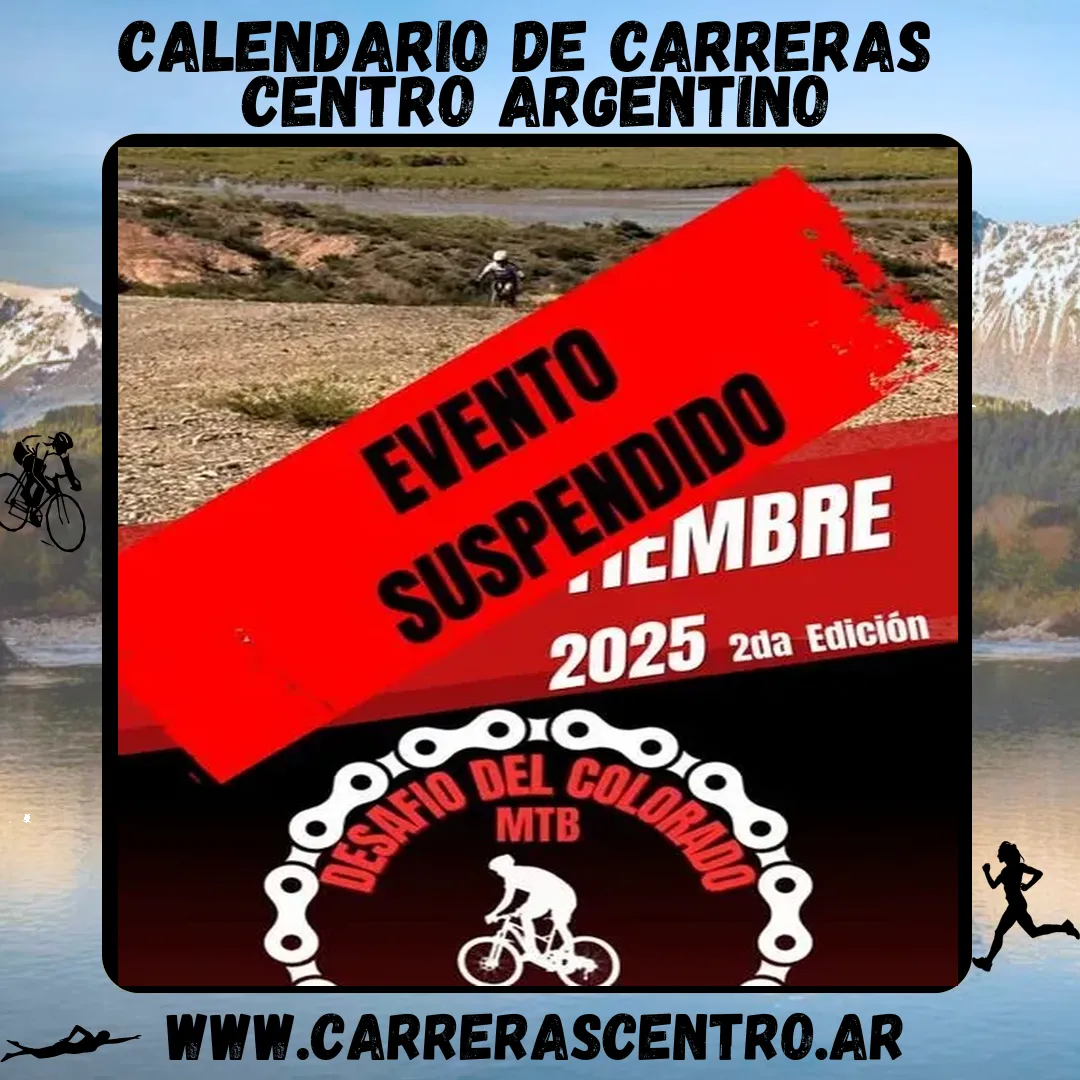 Flyer de Desafío del Colorado MTB 2025