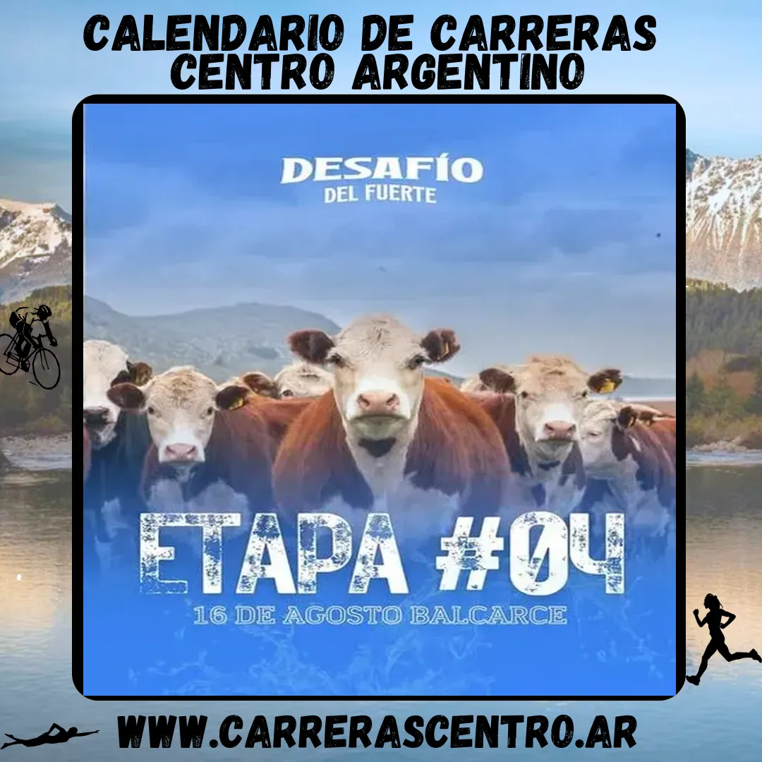 Flyer de Desafío del Fuerte – Balcarce 2025