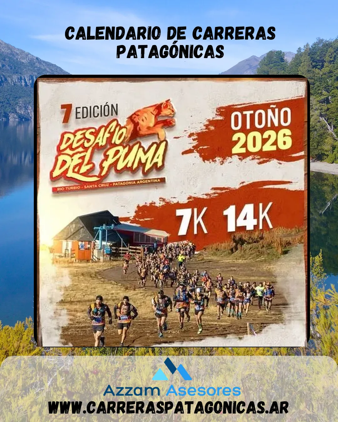 Flyer de Desafío del Puma – Edición Otoño 2026